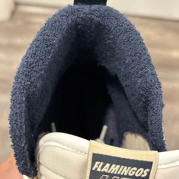 Flamingos Life Old 80s Vegan Leather High Top Sneakers Size EU 41 Unisex - Picture 12 of 12